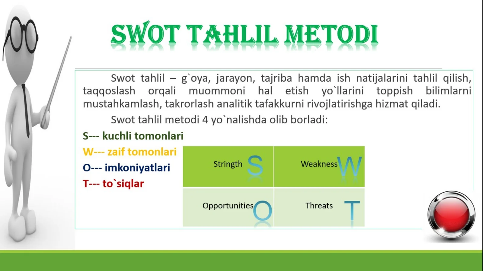 Informatikafanini o‘qitish metodikasi bo‘yicha asosiy tushunchalar, maqsad va vazifalari