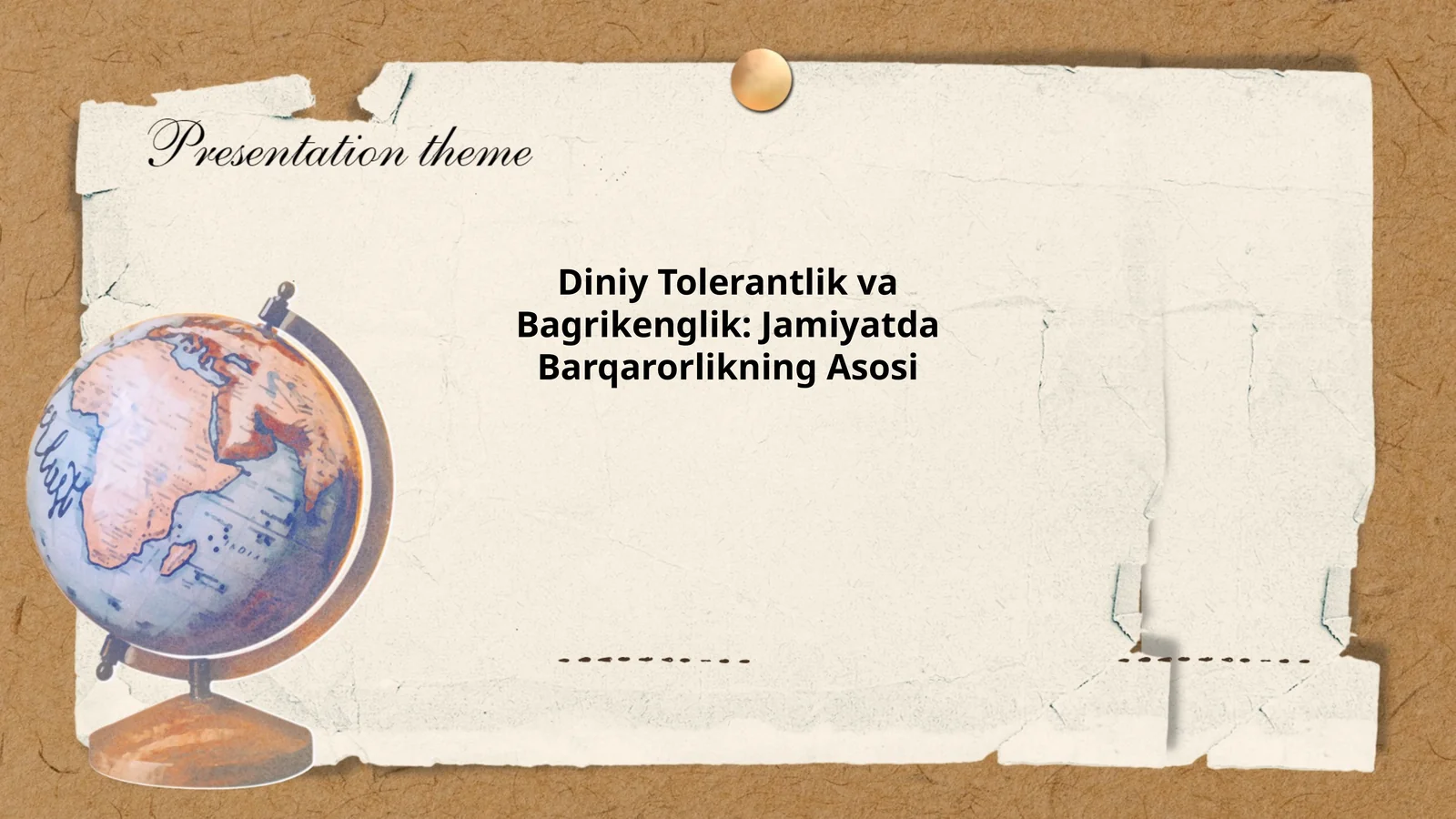 Diniy Tolerantlik va Bagrikenglik: Jamiyatda Barqarorlikning Asosi