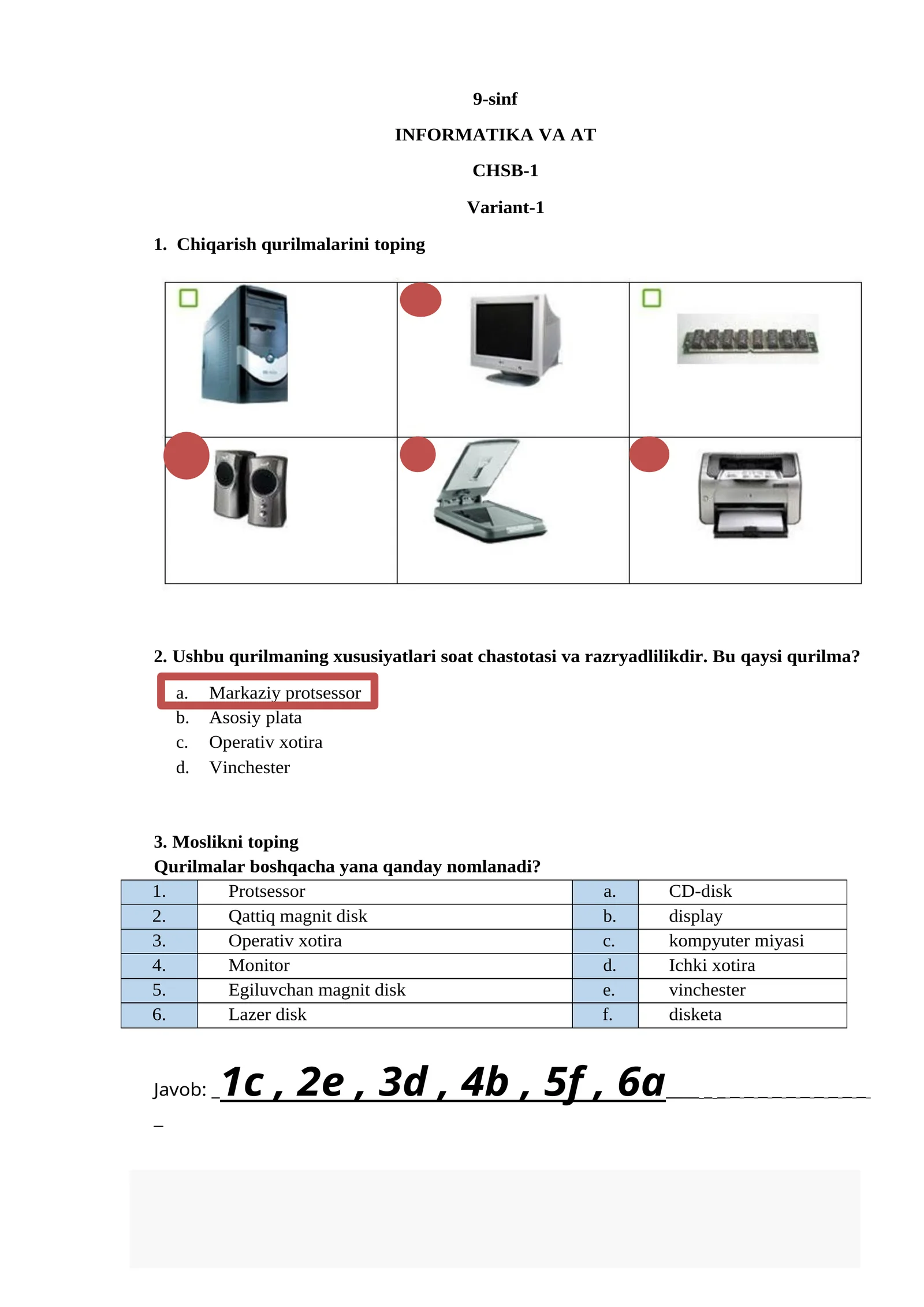 9-sinf INFORMATIKA VA AT