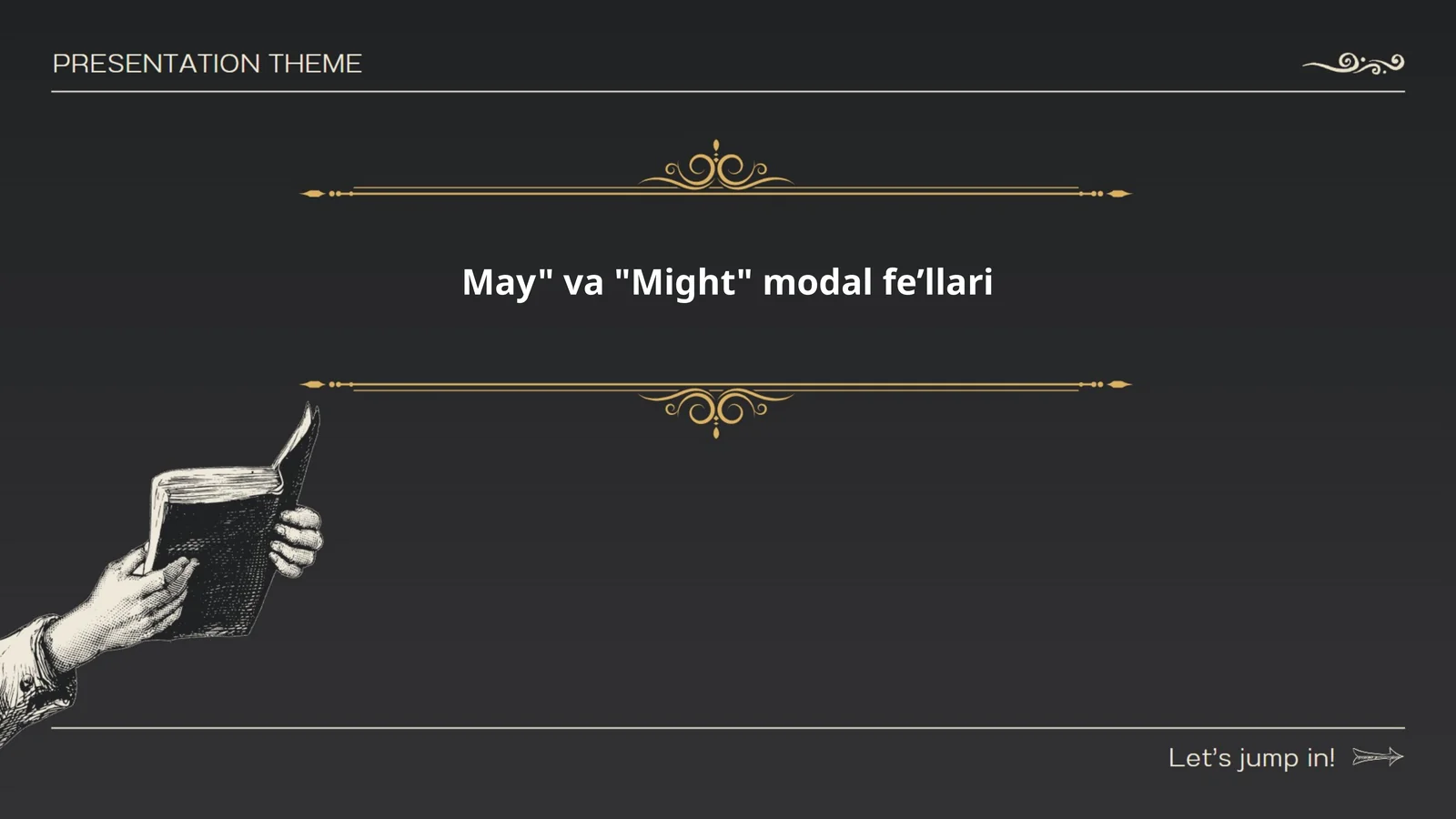 May" va "Might" modal fe’llari