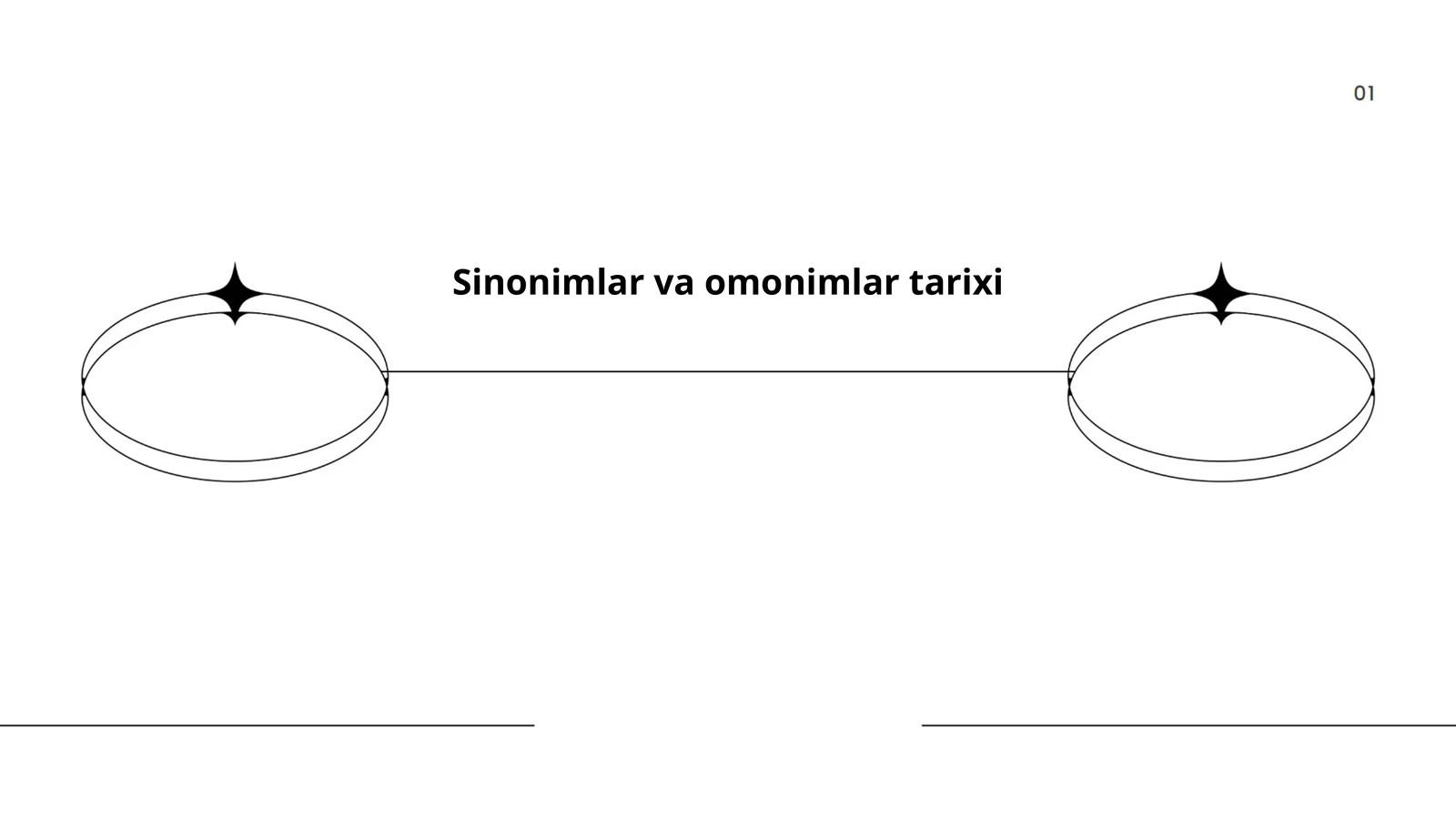 Sinonimlar va omonimlar tarixi