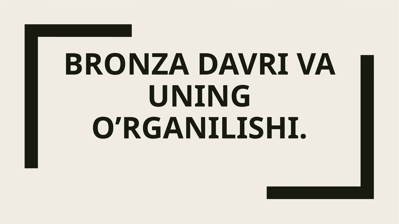 Janubiy Turkmaniston va u Tojikiston bronza davri madaniyatida