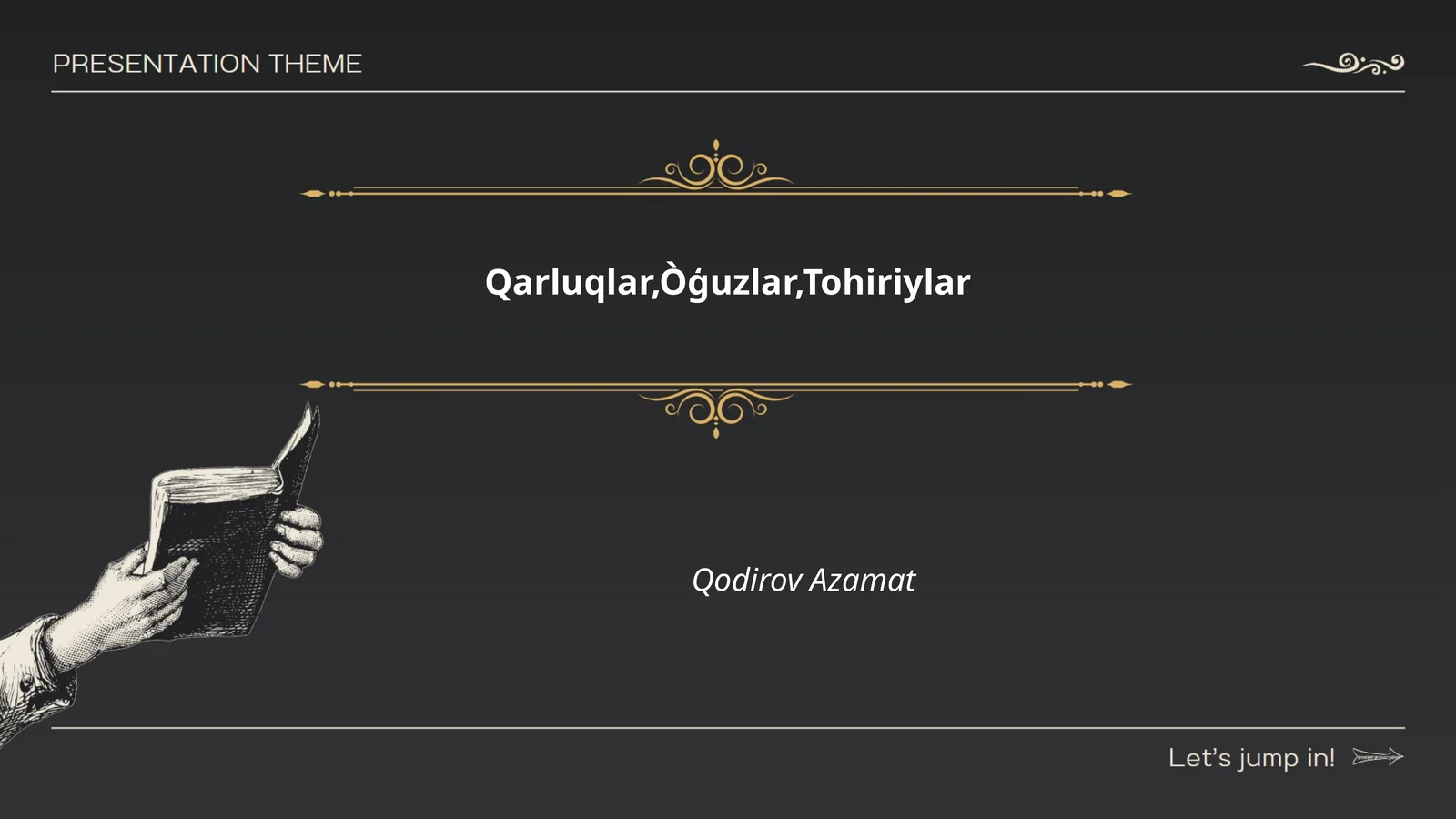 Qarluqlar,Òģuzlar,Tohiriylar