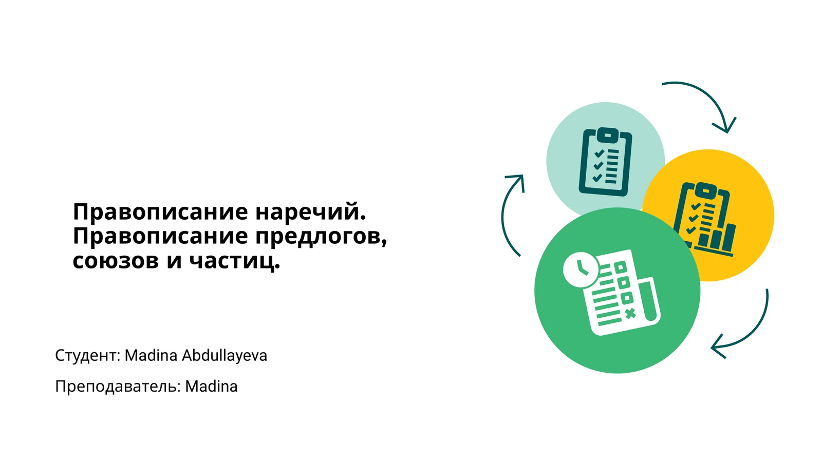 Правописание наречий