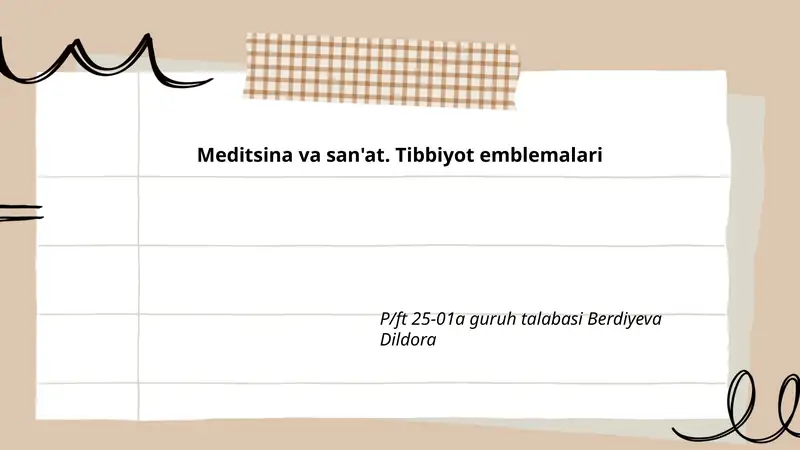 Tibbiyot emblemalari