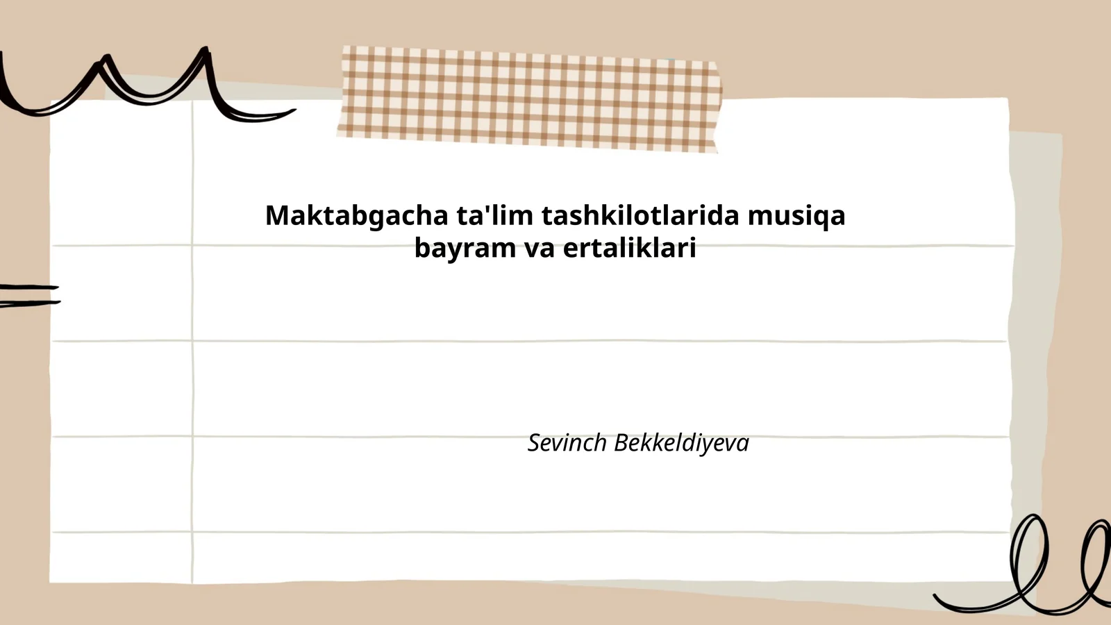 Bolalar qo'shiqlari repertuari