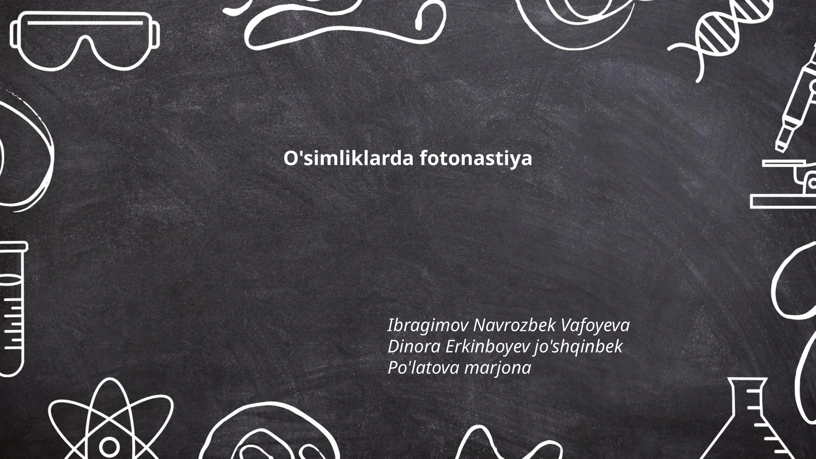 O'simliklarda fotonastiya