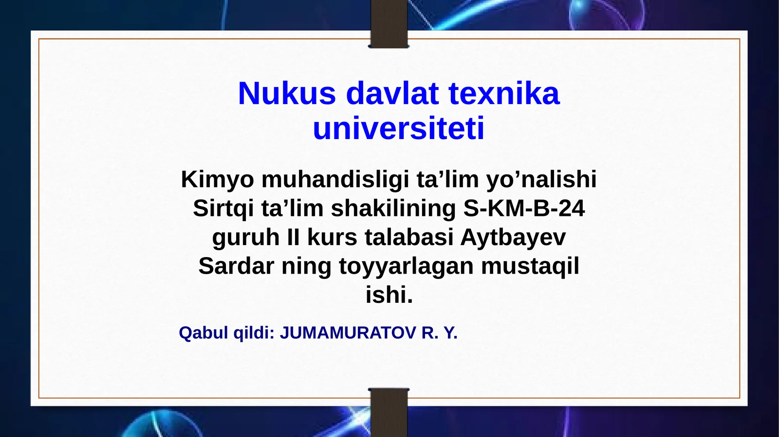 Kovalent bog'lanishning hosil bo'lishi