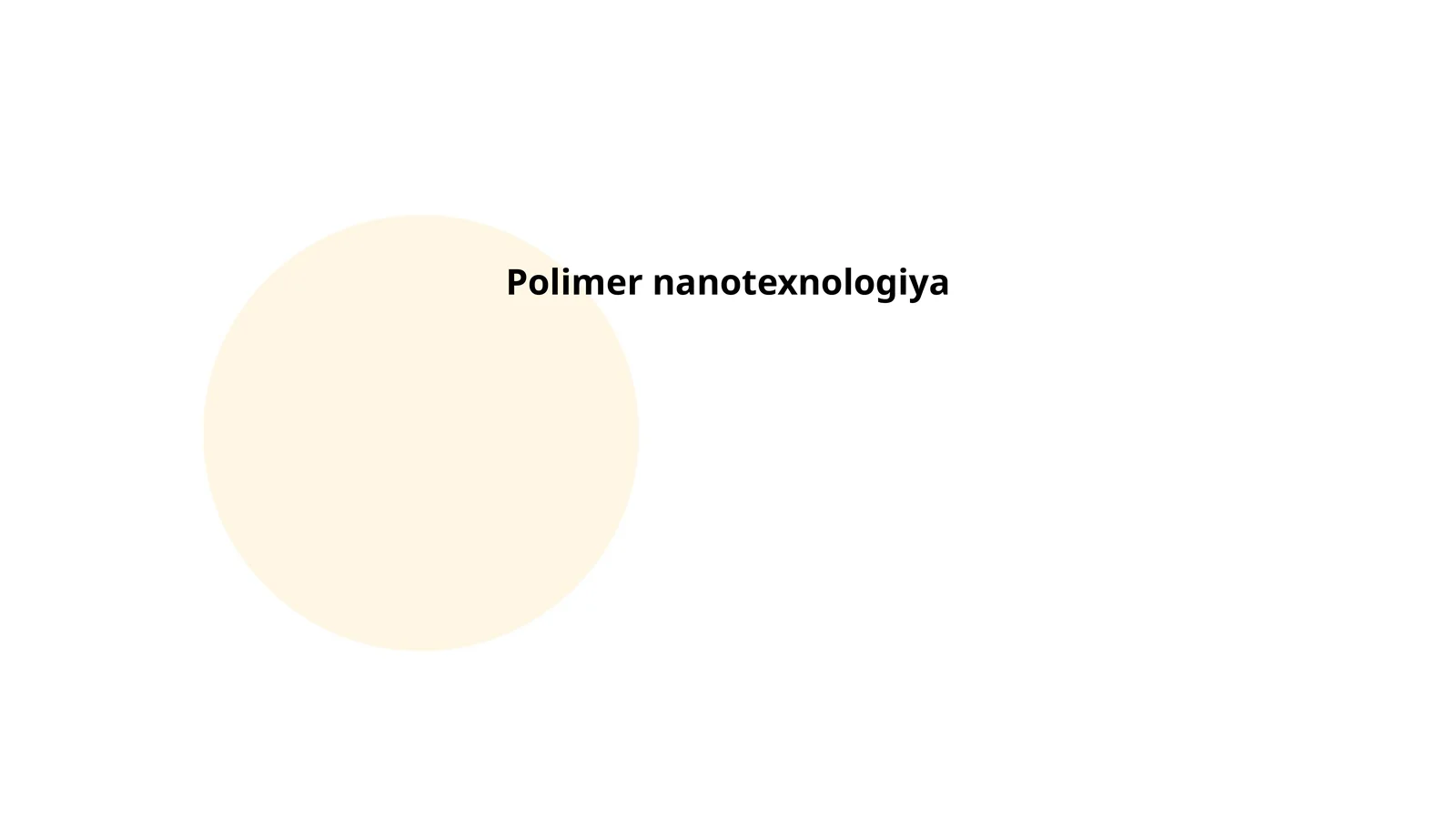Polimer nanotexnologiya
