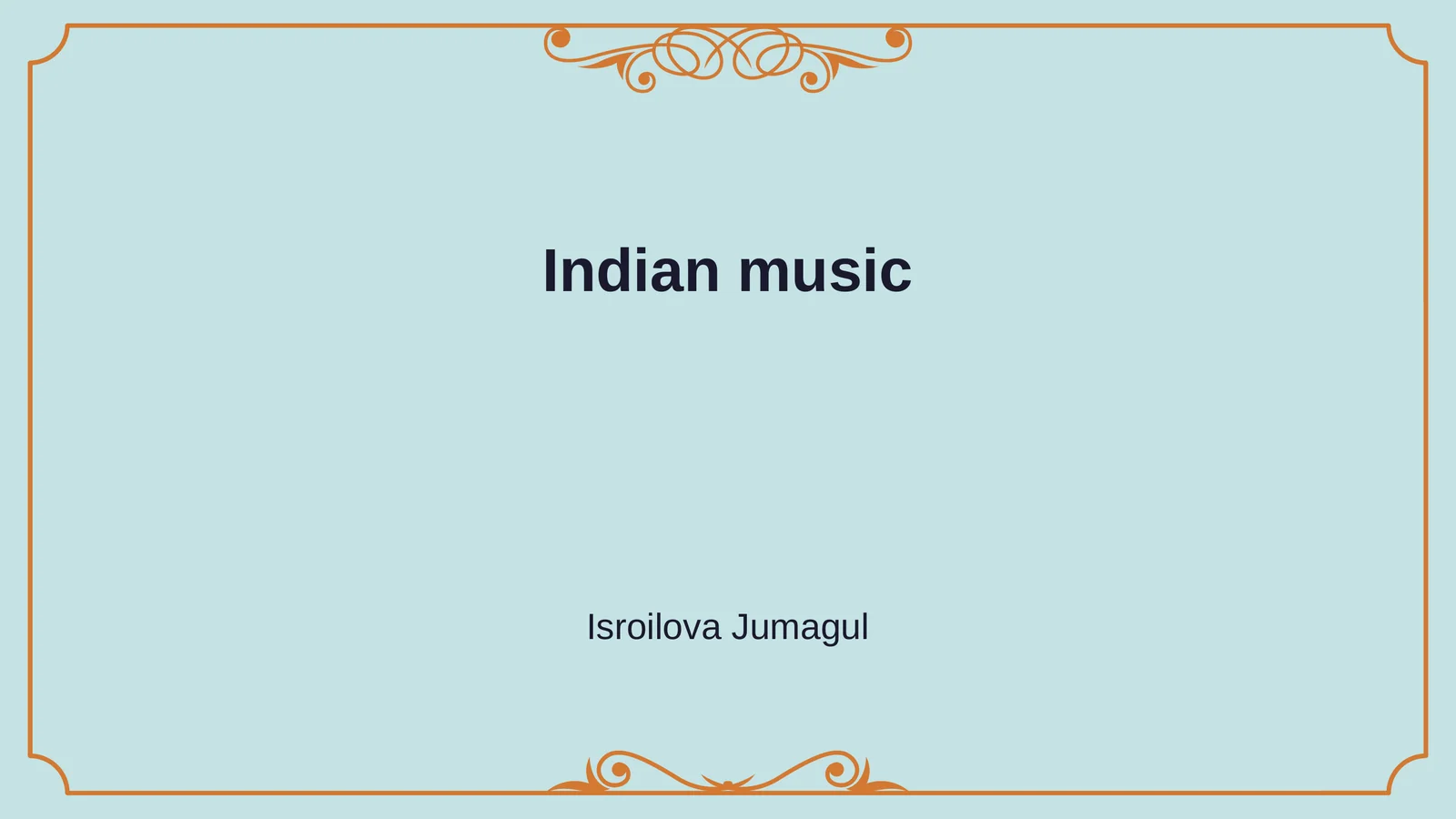 Indian music