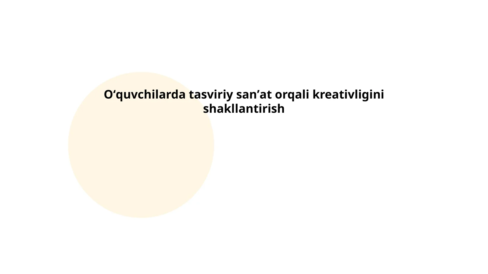 Shahrisabz Davlat Pedagogika Institutining BT 3-19- sirtqi guruh talabasi Haydarova Madinabonu