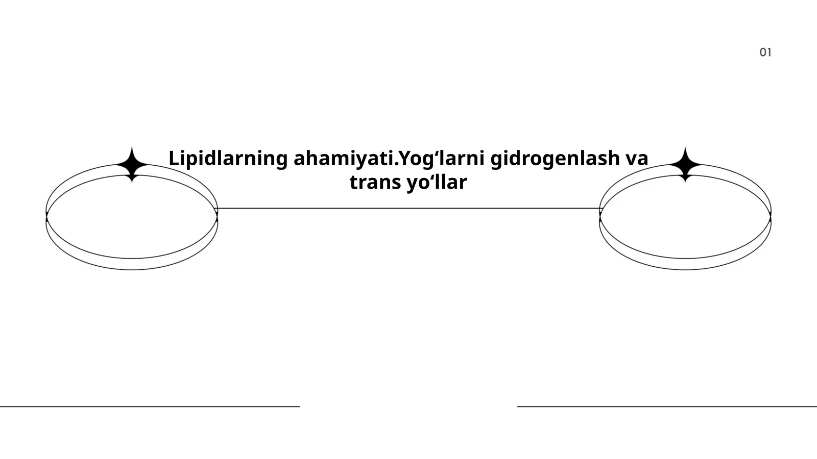 Lipidlarning ahamiyati.Yogʻlarni gidrogenlash va trans yoʻllar