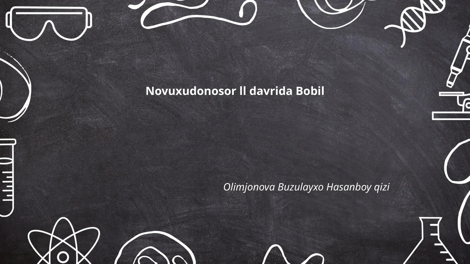 Nabukadnezar II davri Bobil tarixi