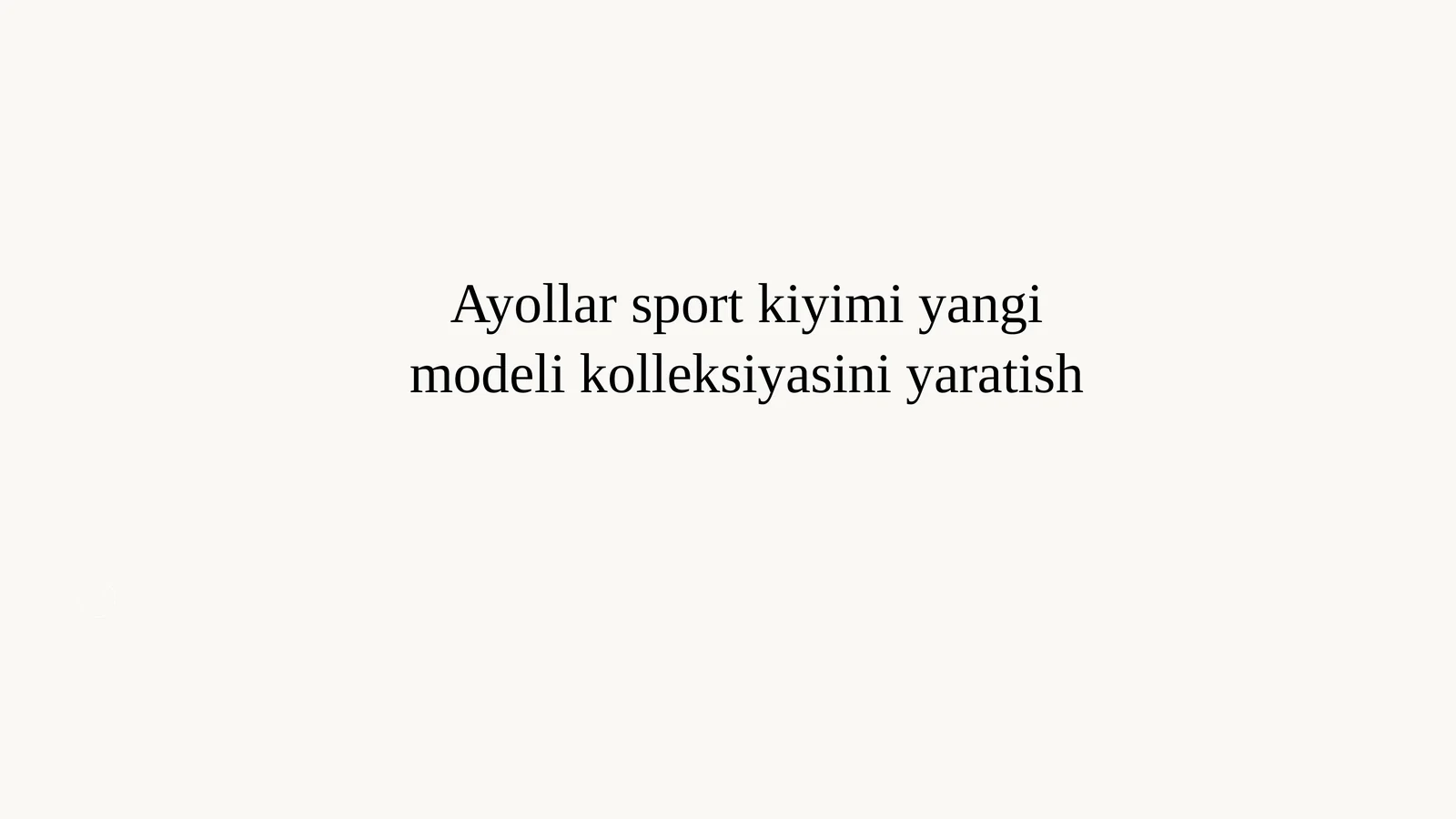 Ayollar sport kiyimi yangi modeli kolleksiyasi