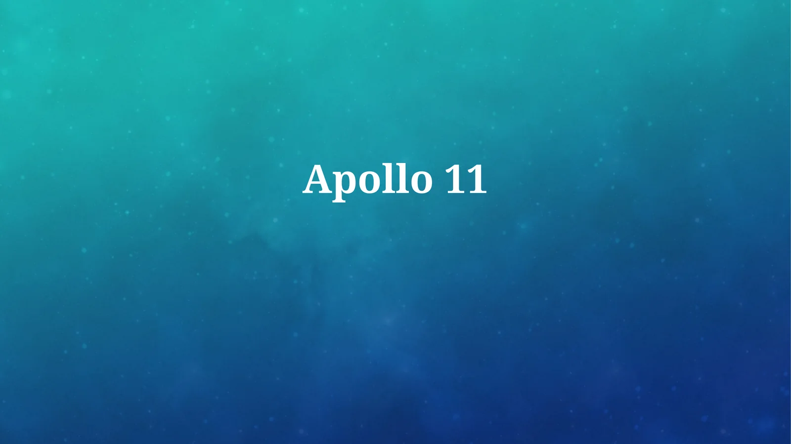 Apollo 11