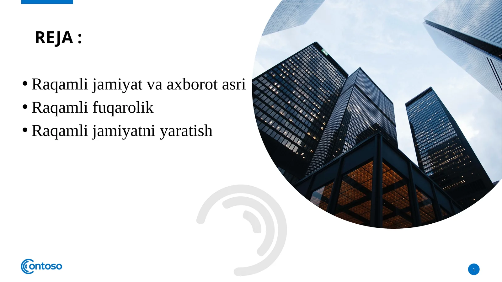 Raqamlijamiyat va axborot asri