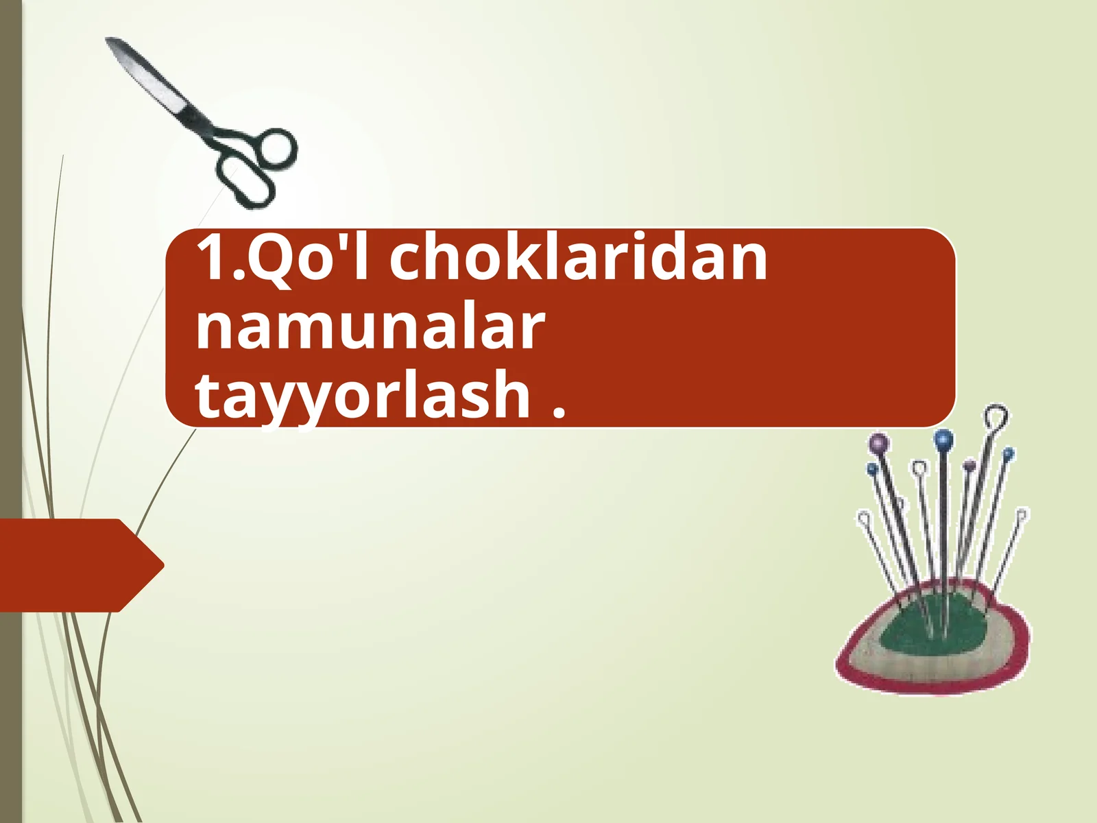 Chok namunalari uchun naqshlar yasash