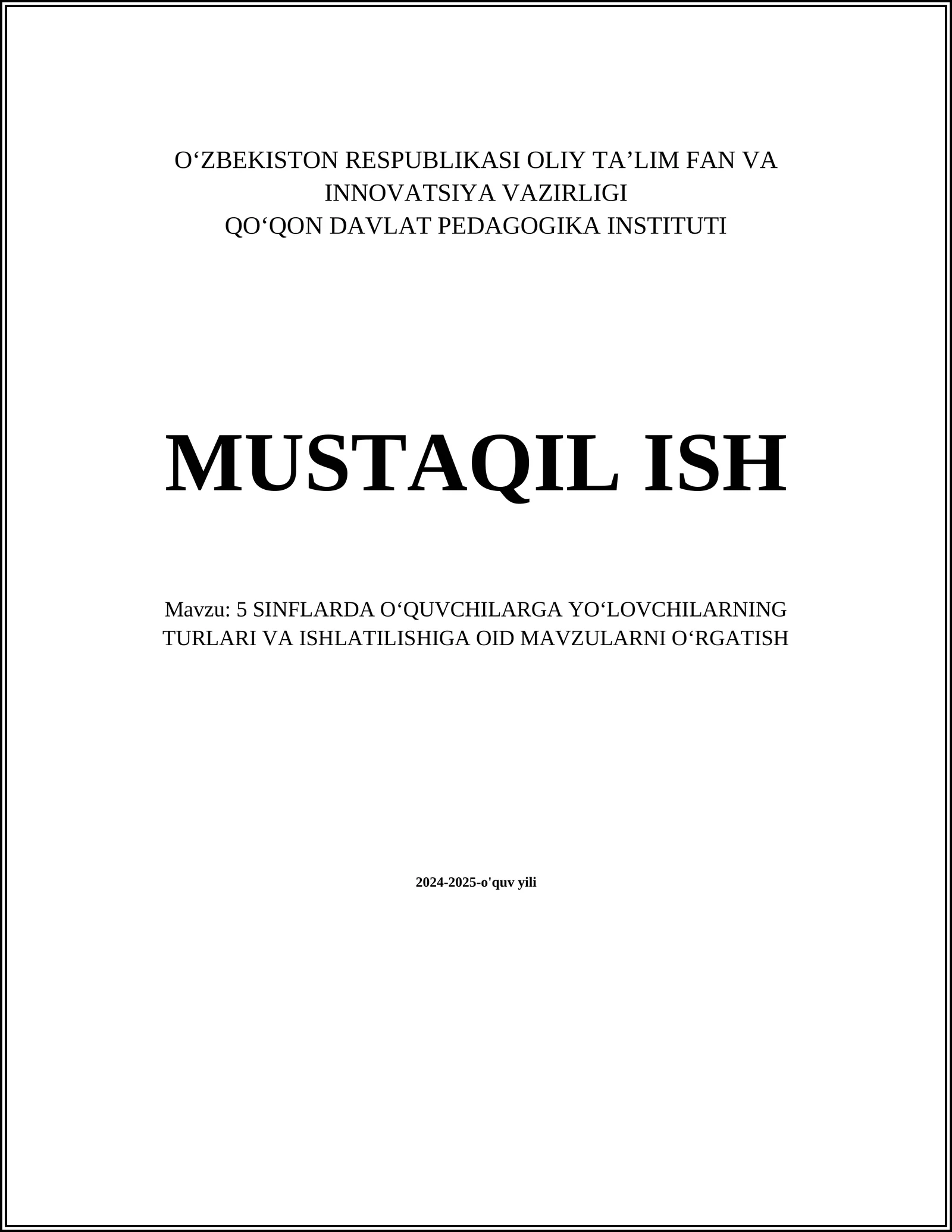 Yo'lovchi turlari
