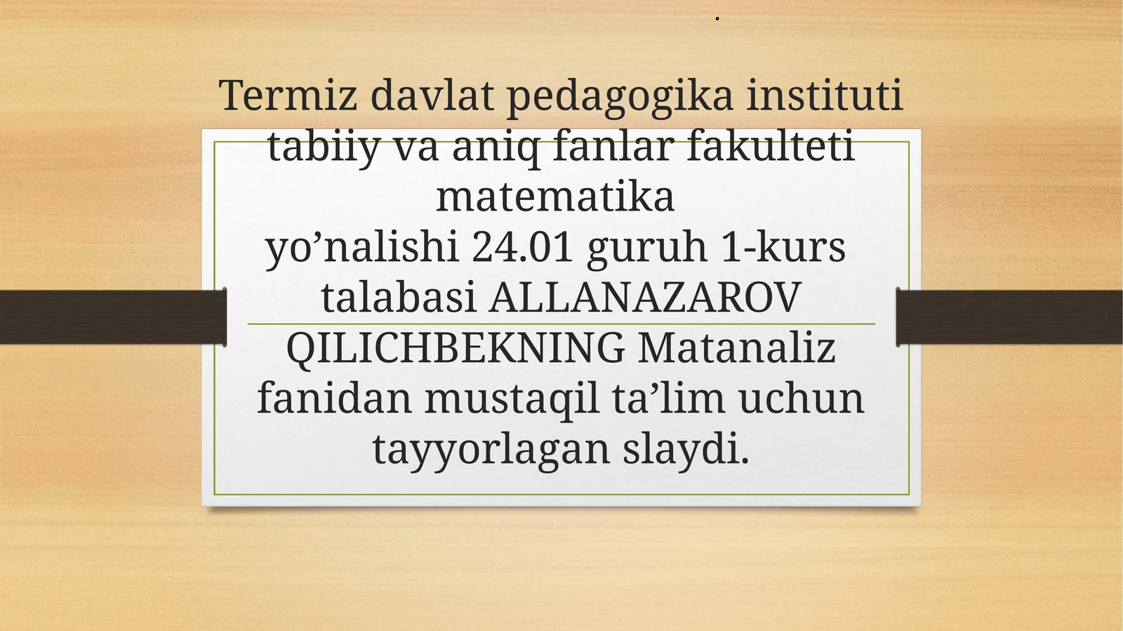 Qoidali bo`lish. Ko`phadlarni EKUBi. Keltirilmas ko`phadlar.