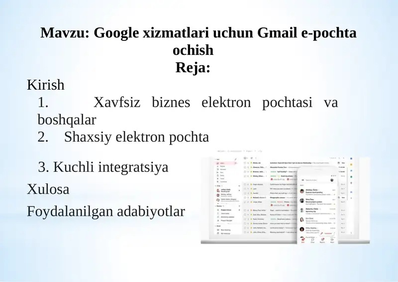 Gmail e-pochta