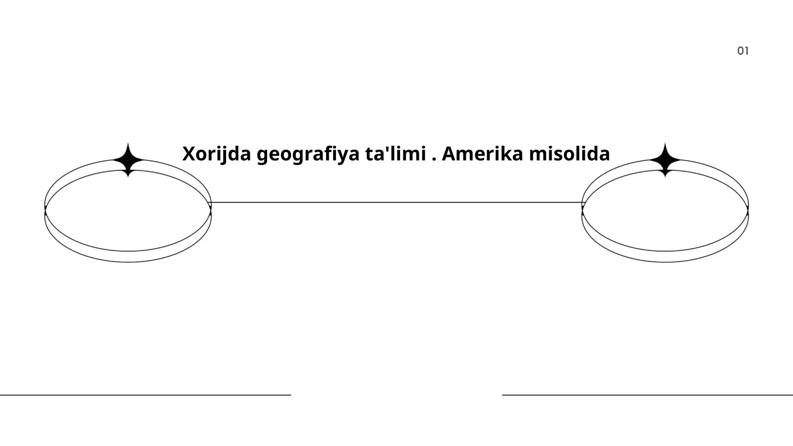 Xorijda geografiya ta'limi. Amerika misolida
