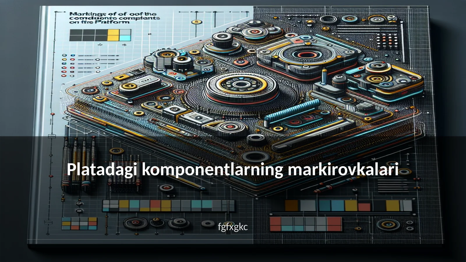 Platadagi komponentlarning markirovkalari