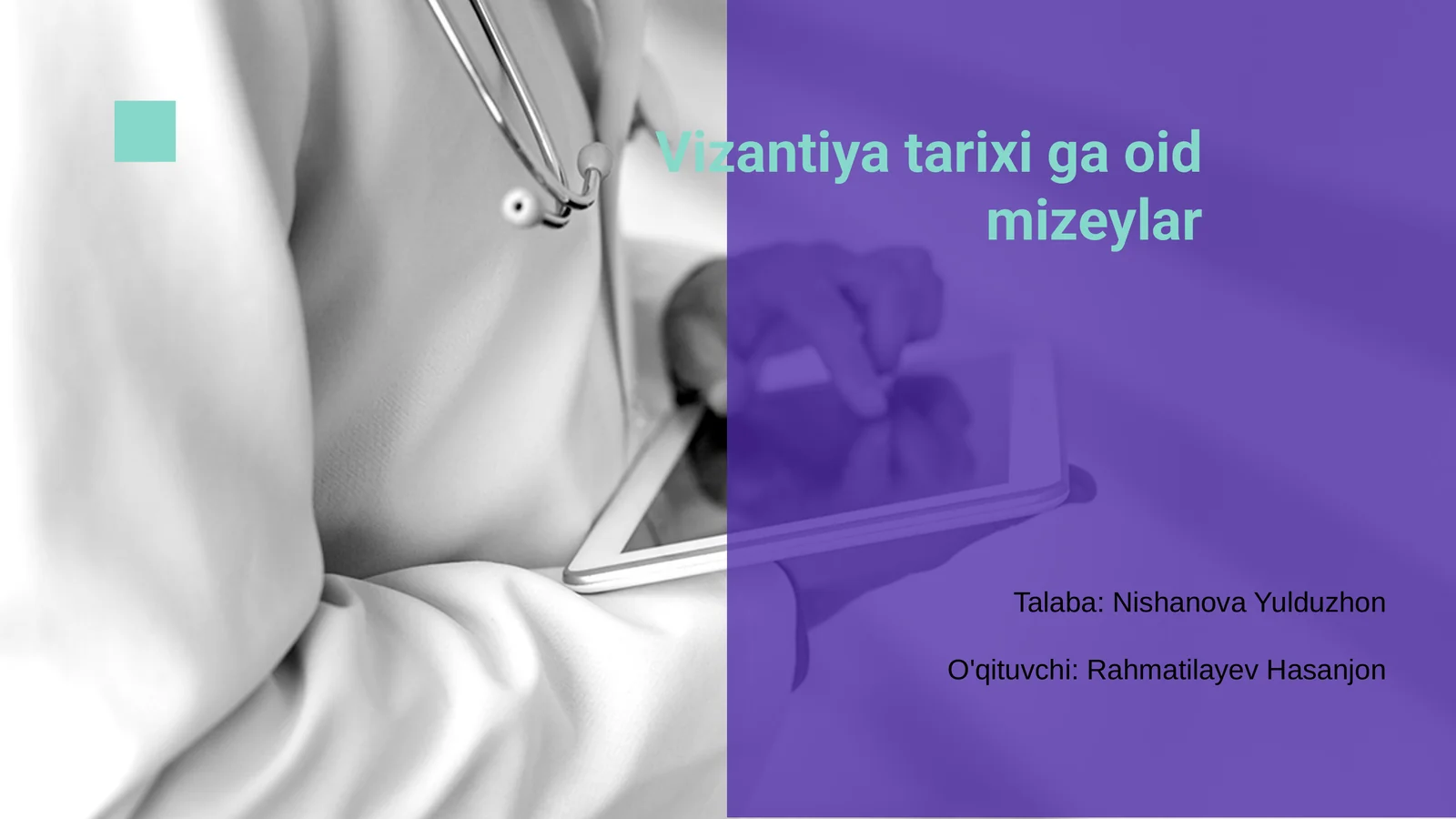 Vizantiya tarixi ga oid mizeylar