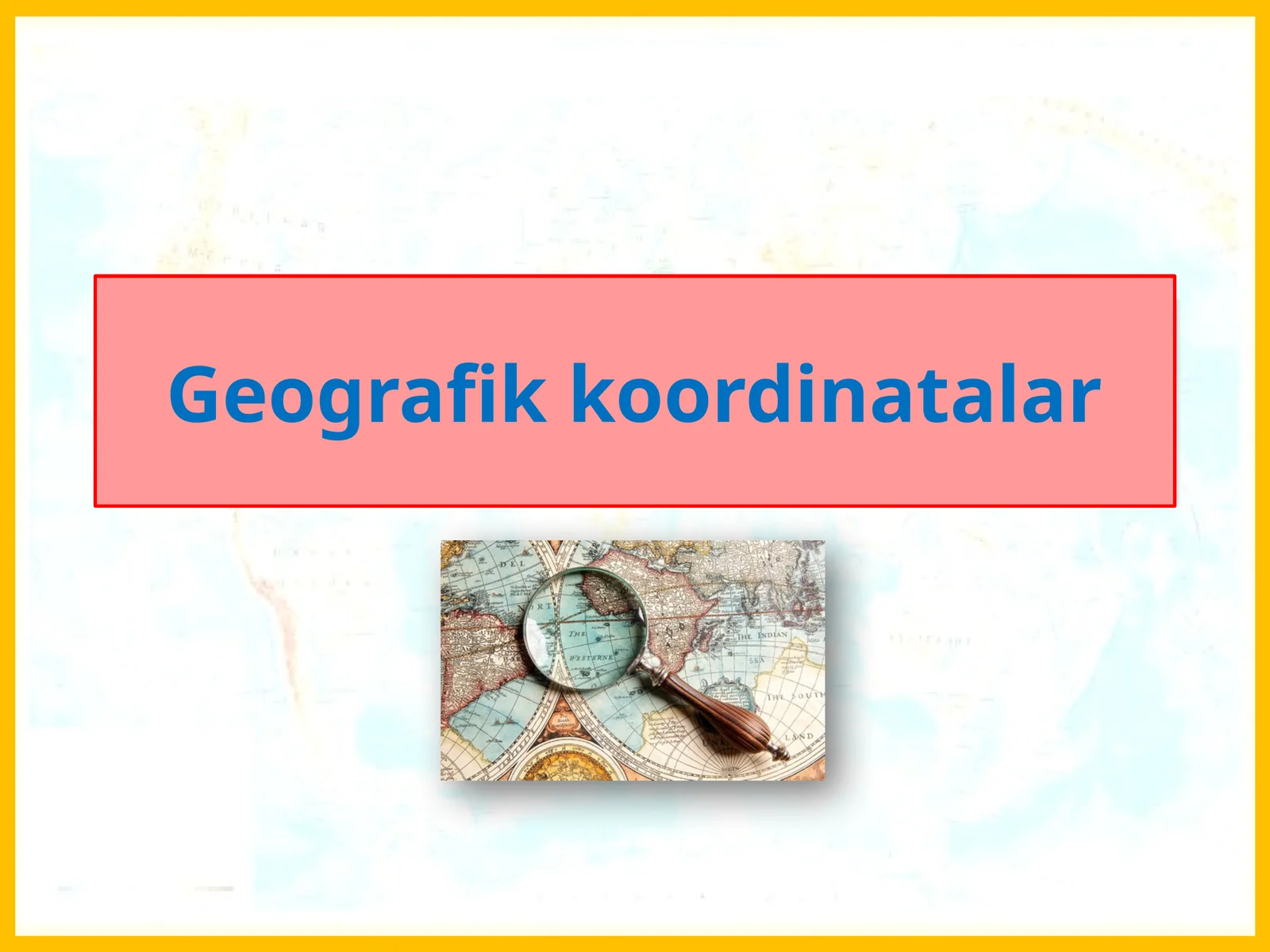 Geografikkoordinatalar