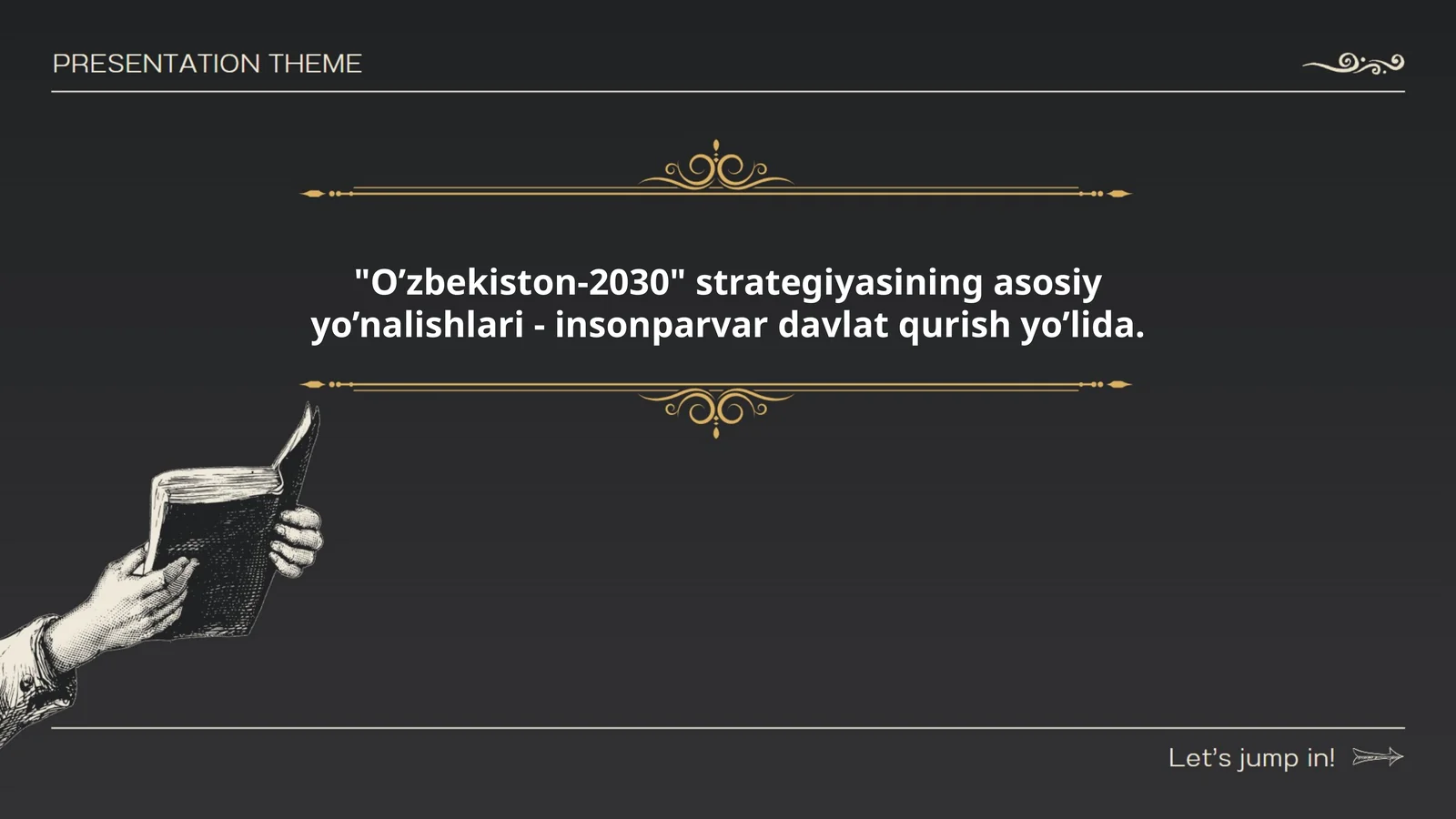 "O’zbekiston-2030" strategiyasining asosiy yo’nalishlari - insonparvar davlat qurish yo’lida