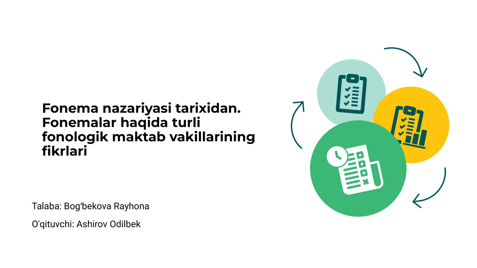 Fonema nazariyasi tarixidan