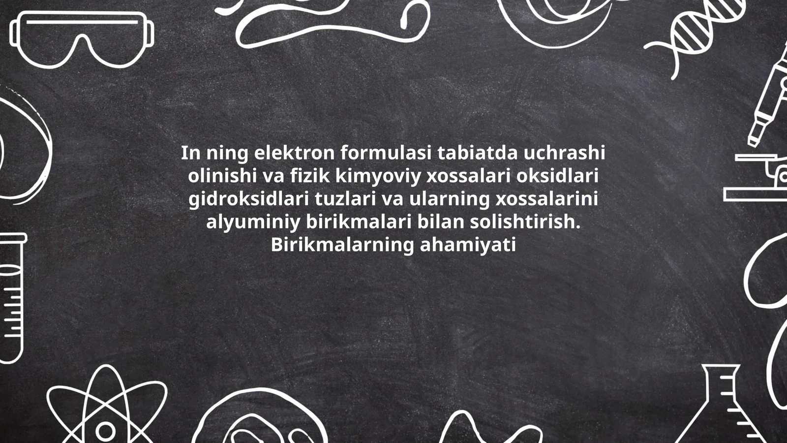 Elektron formulasi va birikmalari