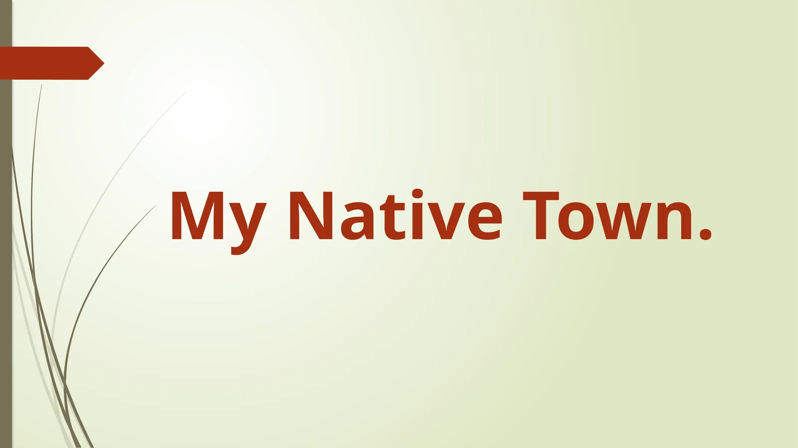 MyNative Town