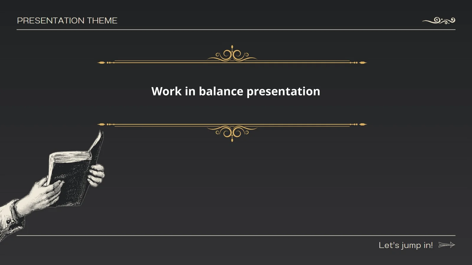 Work in balance presentation