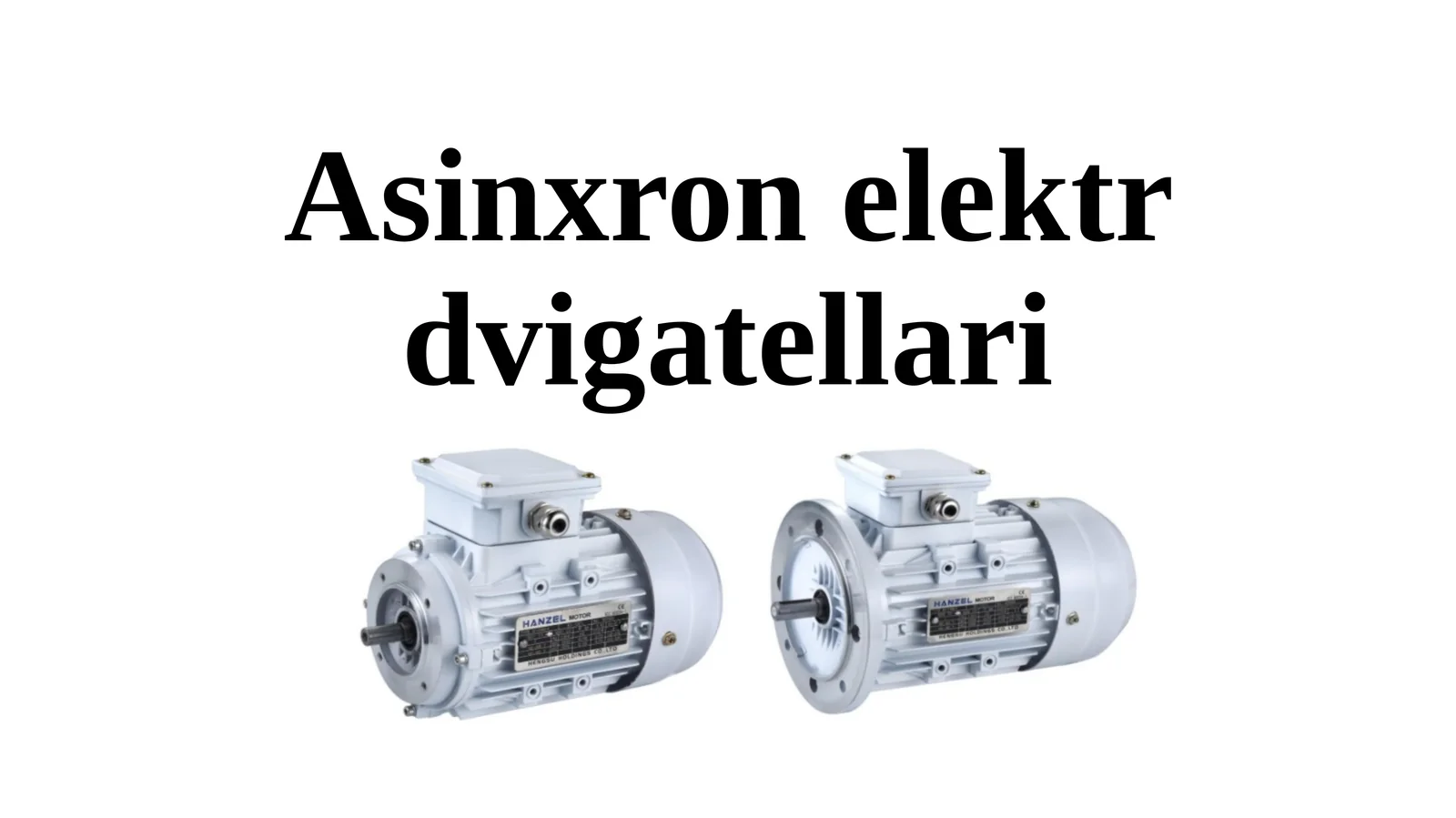 Asinxronelektrdvigatellari