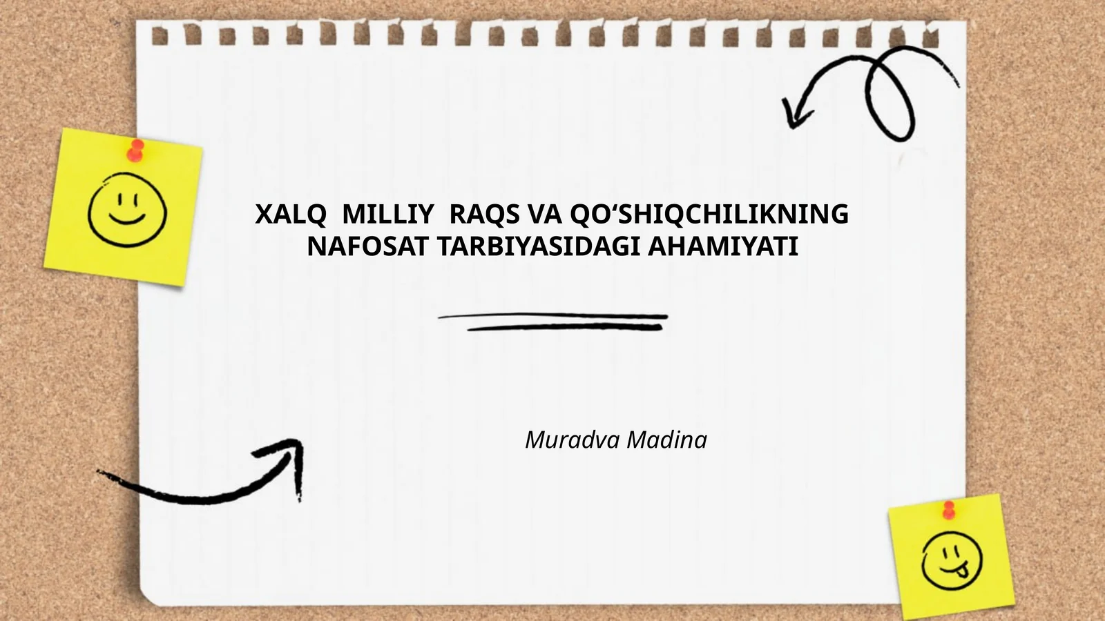 Xalq milliy raqs va qo‘shiqchilikning nafosat tarbiyasidagi ahamiyati