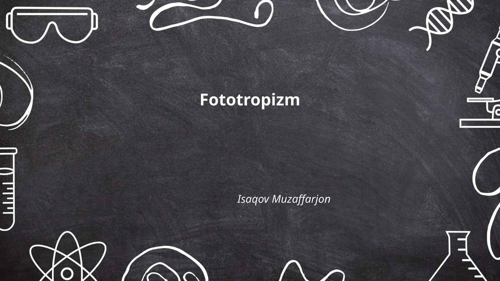 Fototropizm