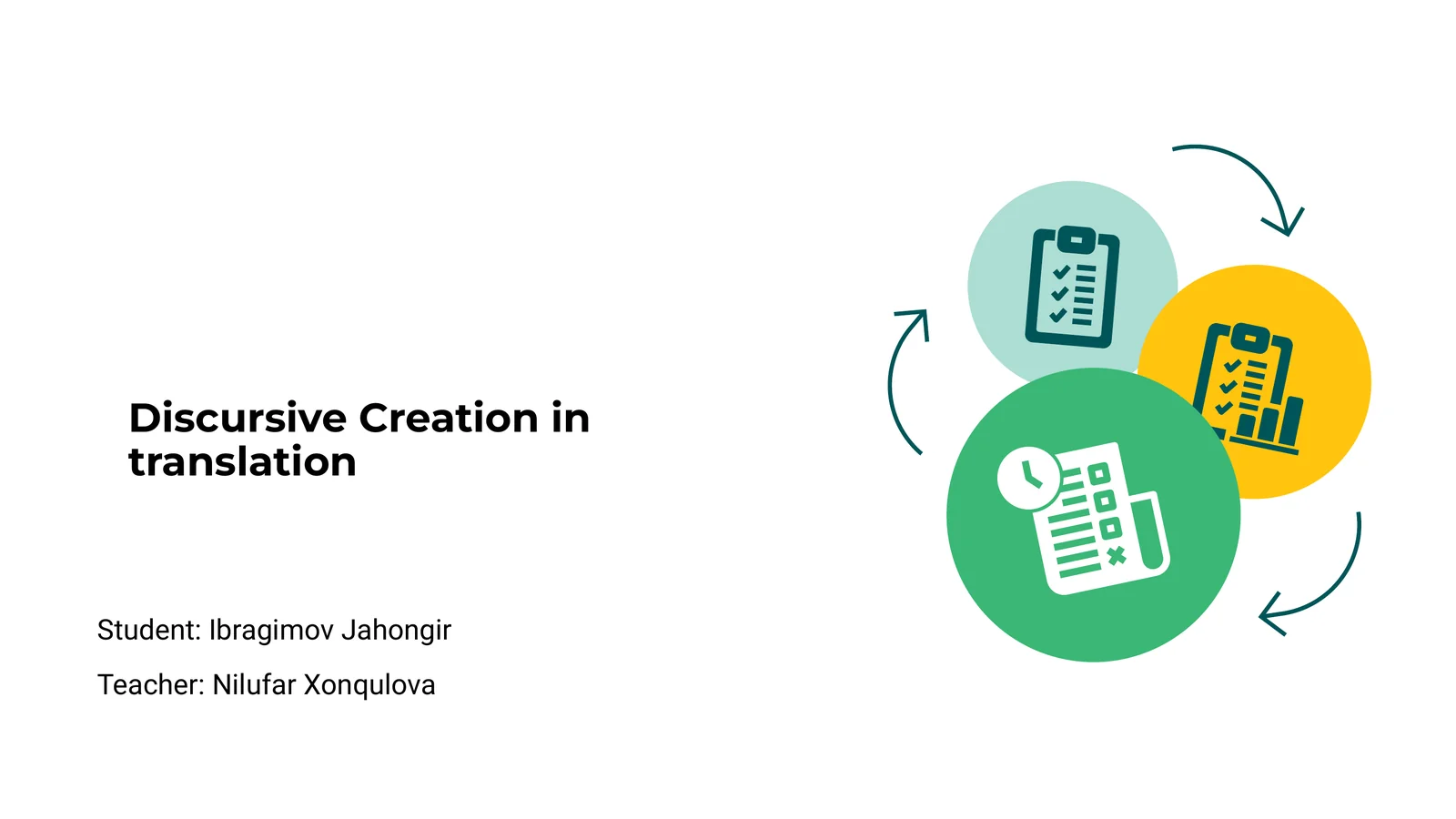 Discursive Creation in translation