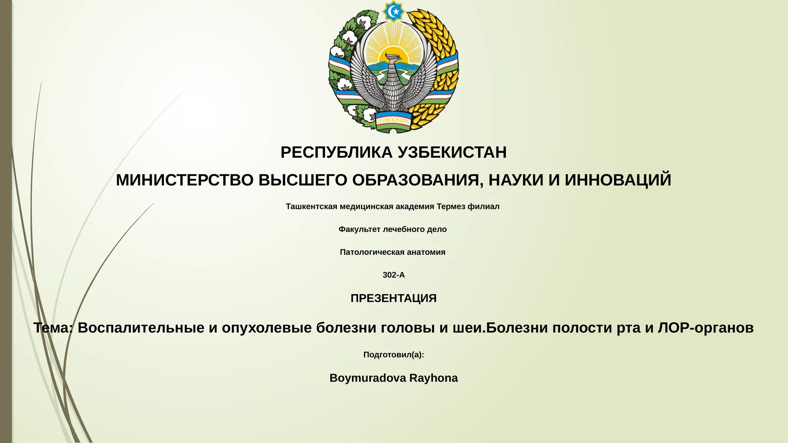 Патологическая анатомия
