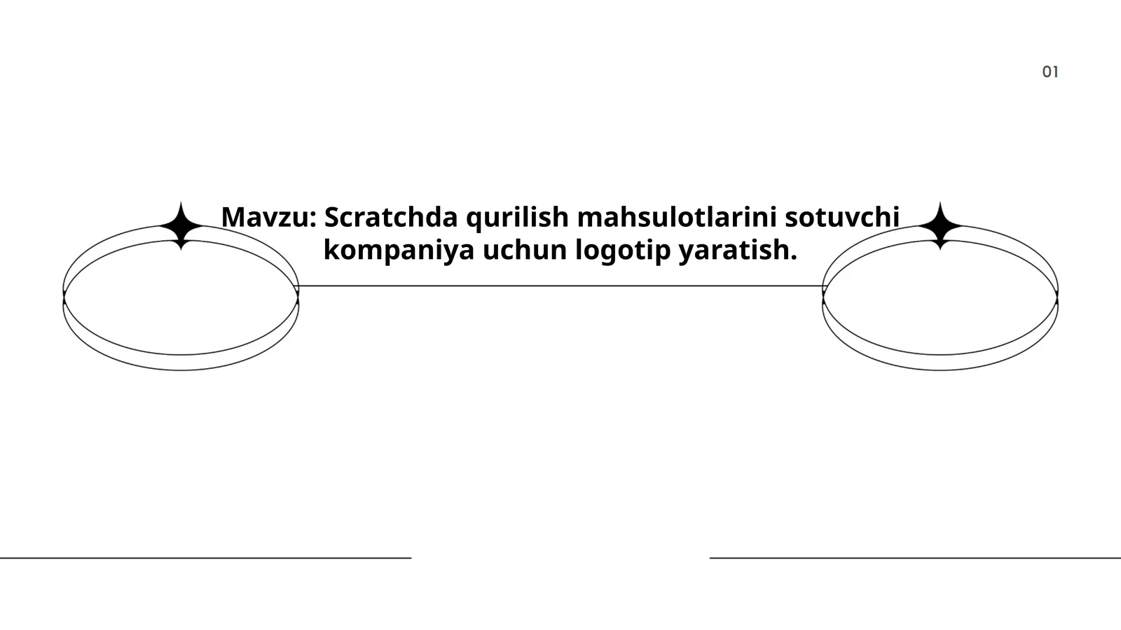 Pattern of creating a logo for a company selling construction products in Scratch
