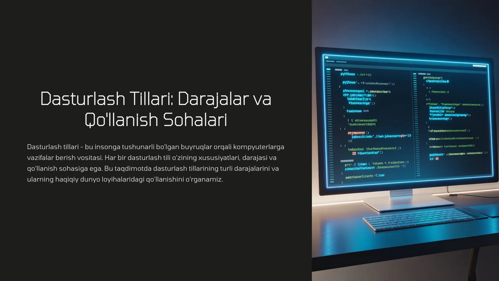 dasturlash-tillari-darajalar-va-qo-llanish-sohalari