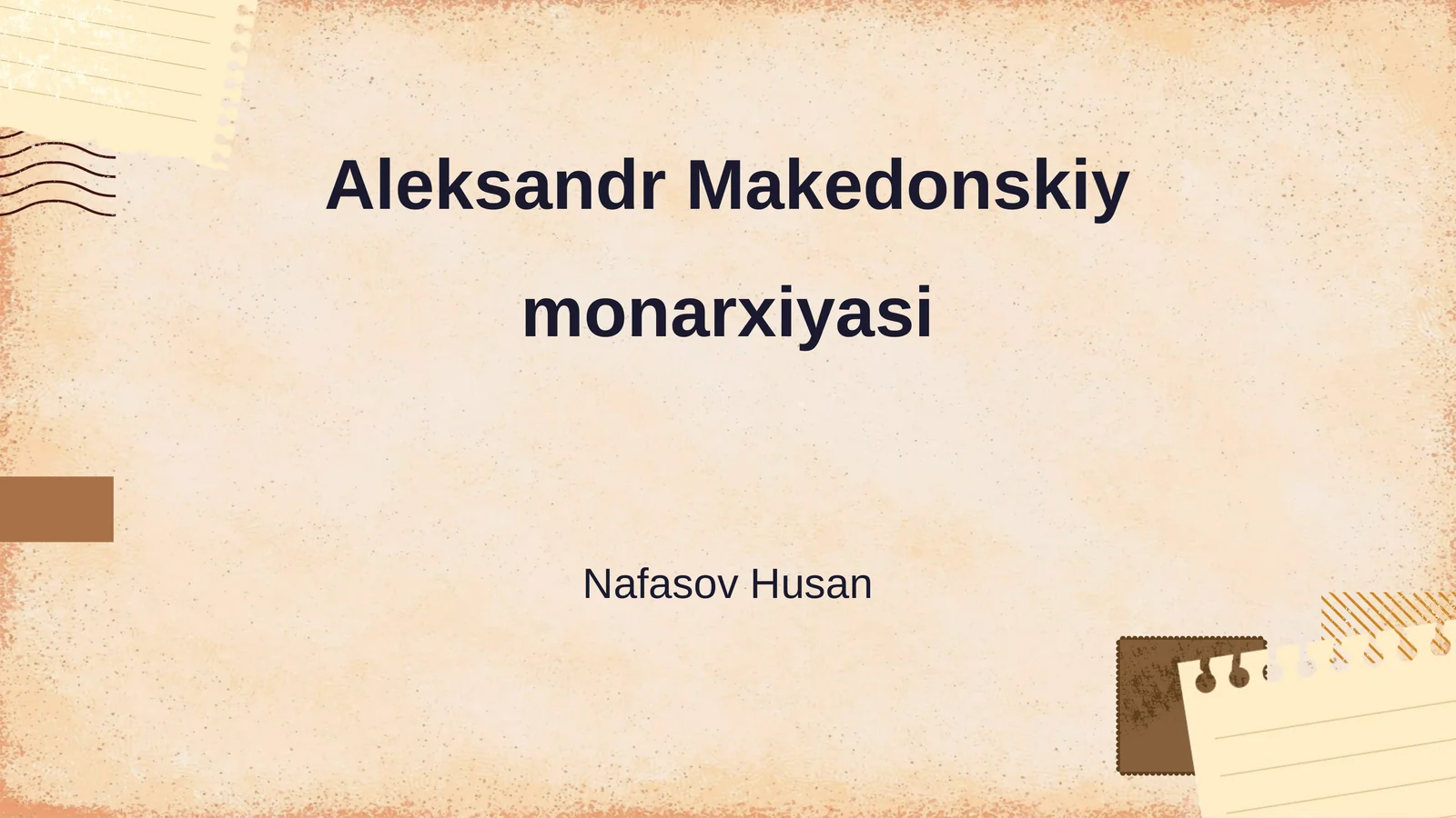 Aleksandr Makedonskiy monarxiyasi