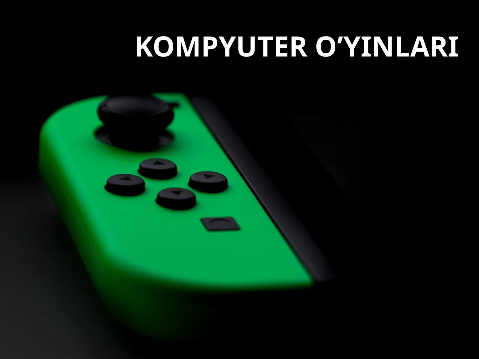 VIDEO O`YINLAR TARIXI