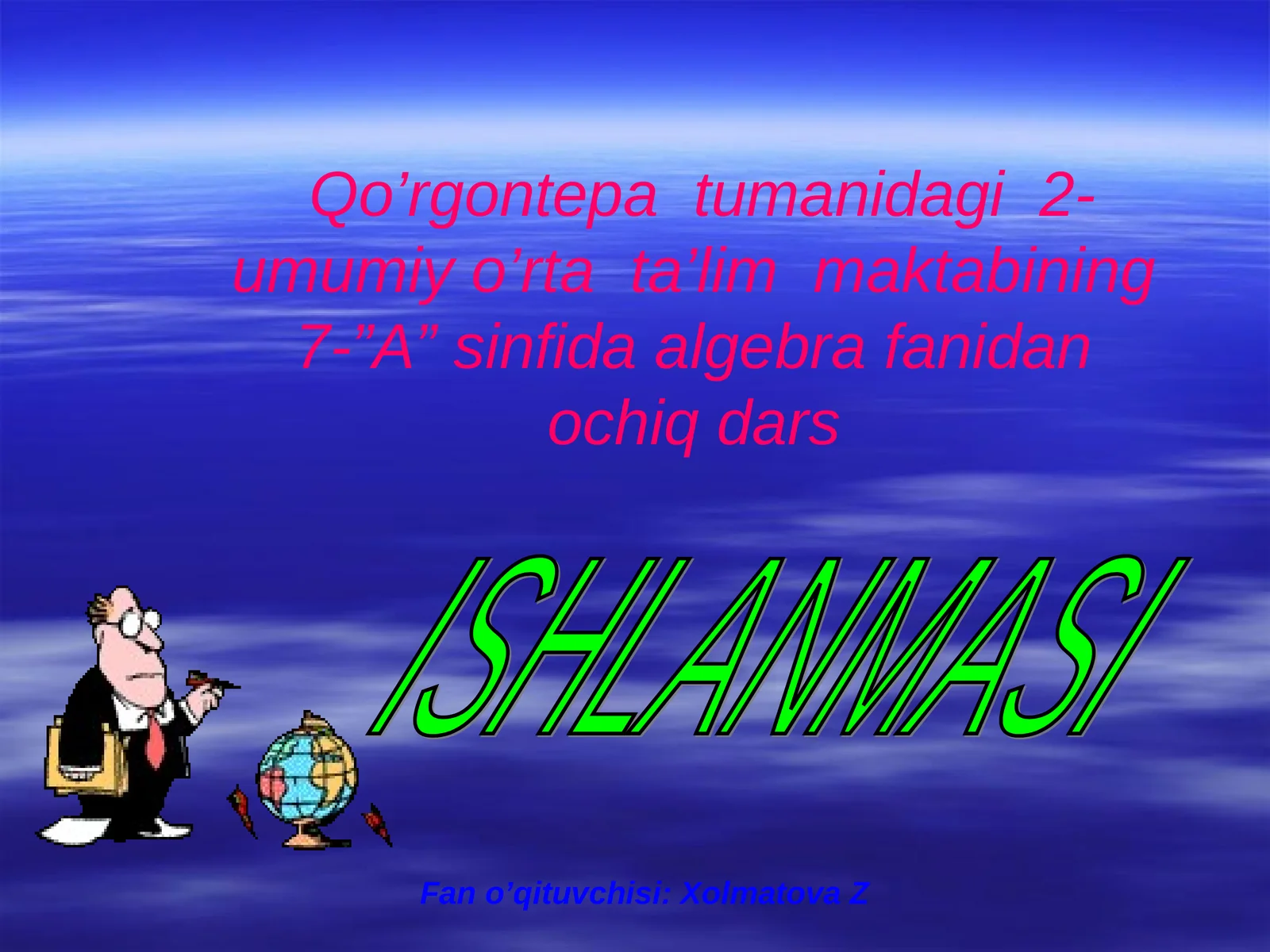 Yig'indini kubi va kvadrati