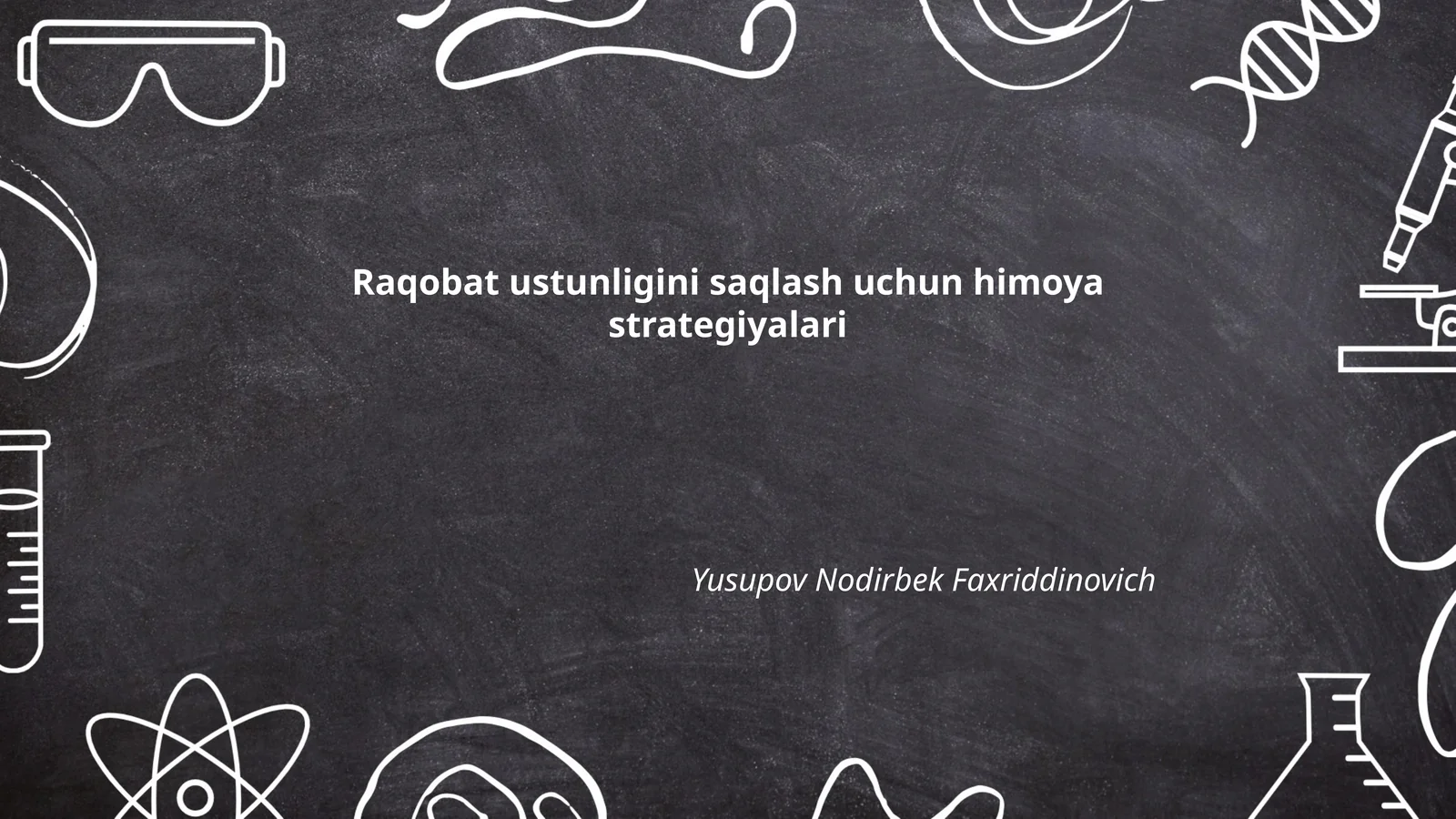 Raqobat ustunligini saqlash uchun himoya strategiyalari