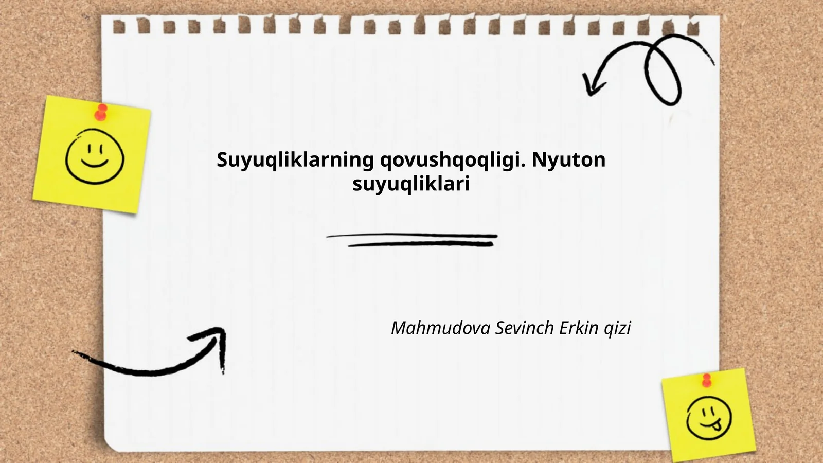 Suyuqliklarning qovushqoqligi. Nyuton suyuqliklari