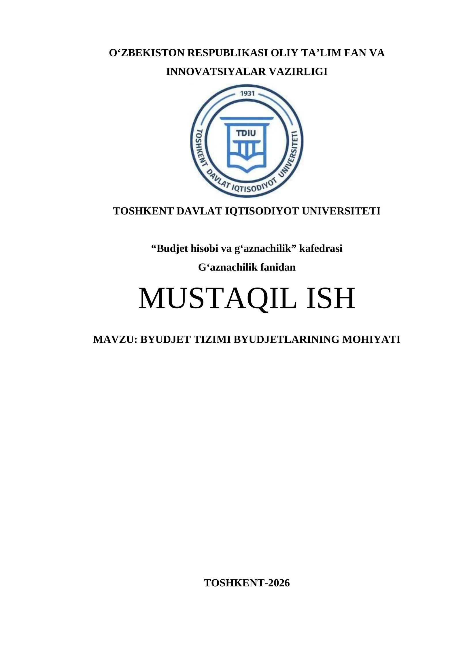 iqtisodiyot