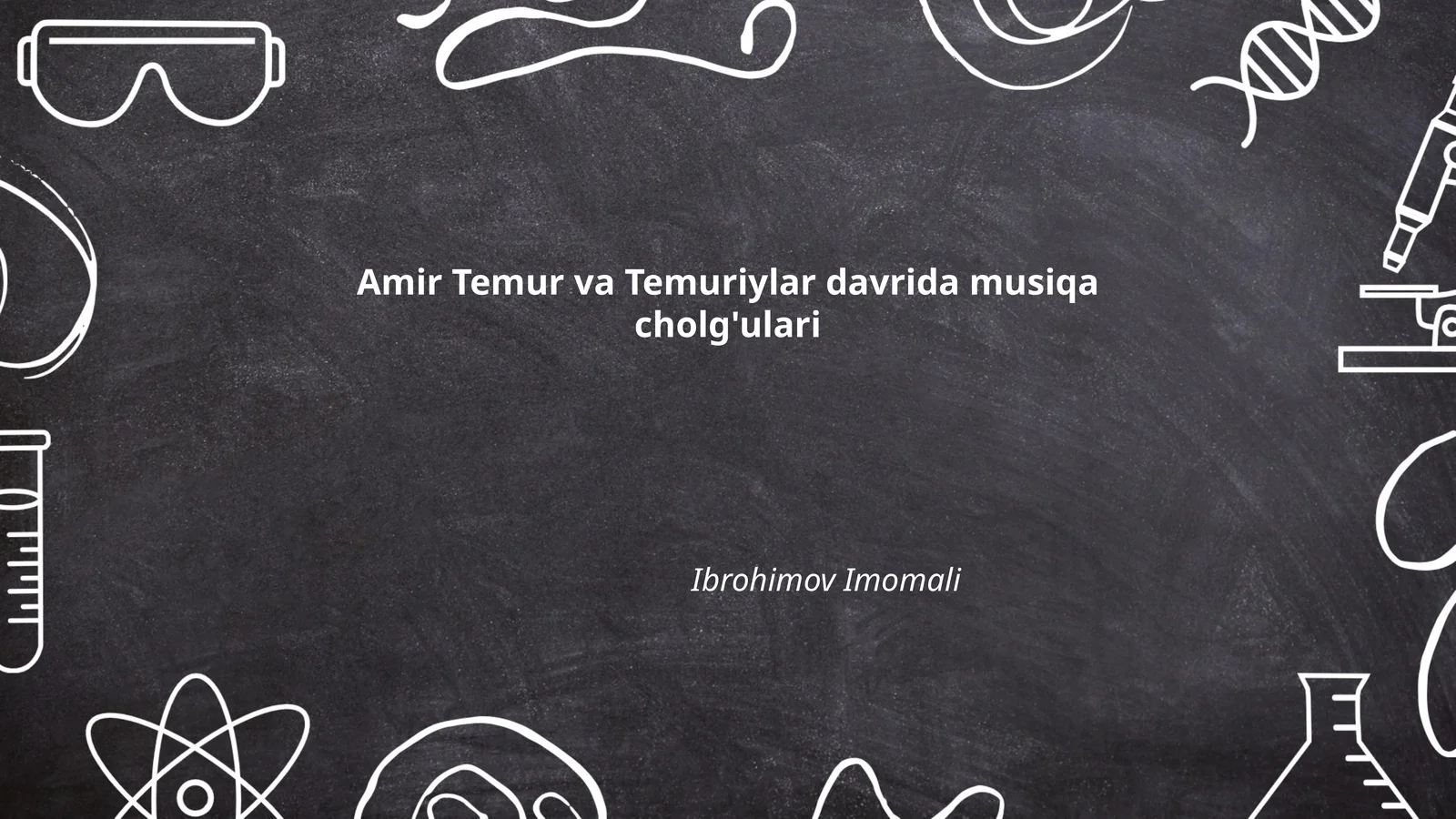Amir Temur va Temuriylar davrida musiqa cholg'ulari