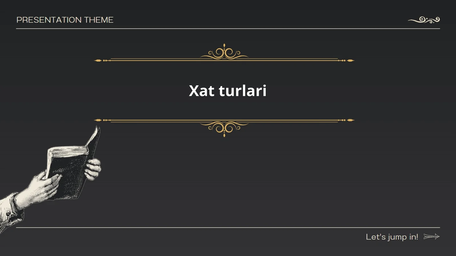 Xat turlari
