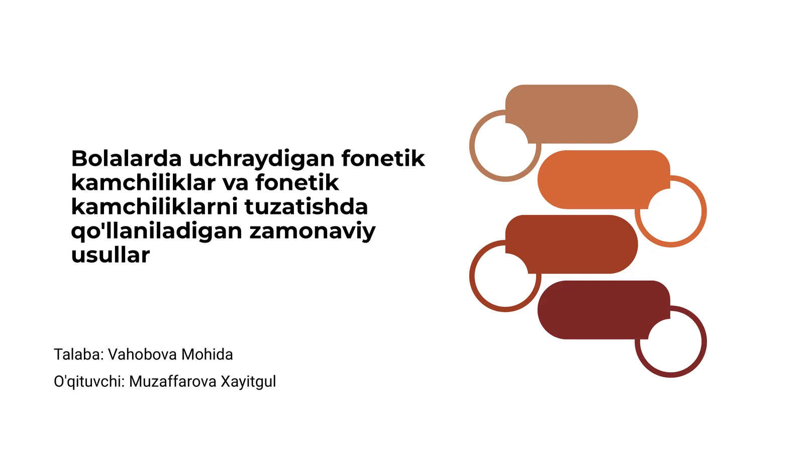 Bolalarda fonetik kamchiliklar