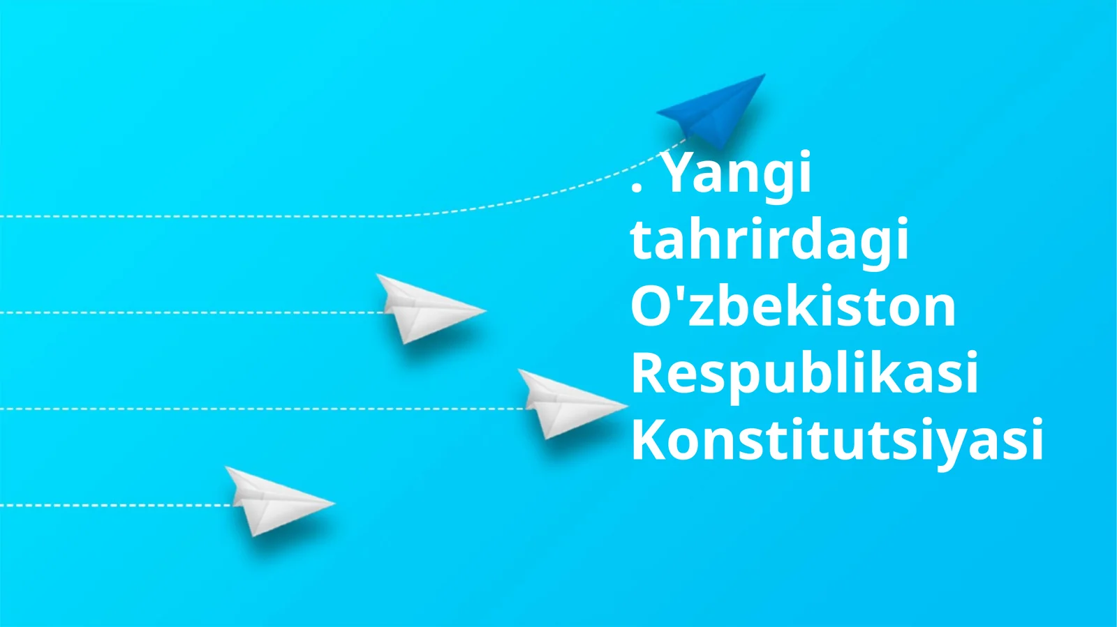 O'zbekiston Respublikasi Konstitutsiyasi